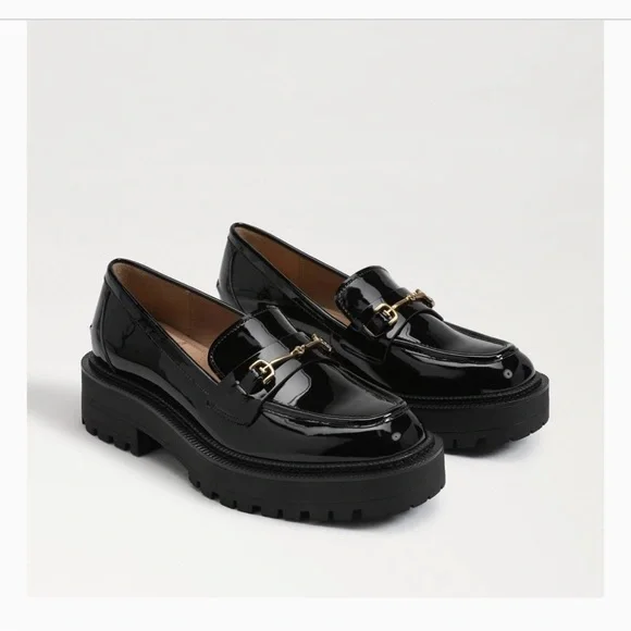 Sam Edelman LAURS LUG SOLE LOAFER 8 - Picture 1 of 7